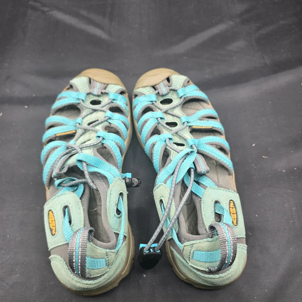 Keen Blue and Gray Sandals with‎ Rugged Sole
